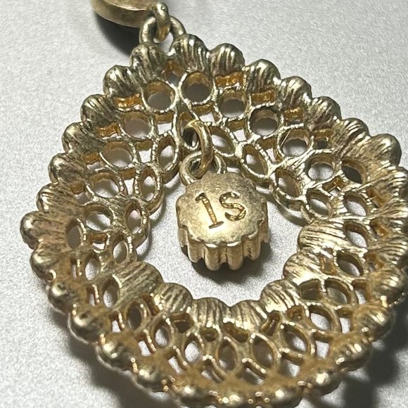 Lia Sophia Gold Tone Earrings - Picture 3 of 3